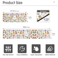 thumbnail image 3 of Yayeee Faucet Mat for Kitchen Sink 14.7" Diatomite Long Splash Guard Pad, Cute Vegetables, 2 Pack, 3 of 7