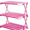 thumbnail image 6 of harayaa Folding Shelf Storage Rack 3 Layers Display Shelf for Kitchen Camping Picnic S, 6 of 9