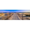 thumbnail image 2 of Sohm , Joseph  14x7 Gold Ornate Wood Framed with Double Matting Museum Art Print Titled - Pathway to the Beach, Florida, USA, 2 of 4
