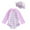 Purple, variant on Gubotare Swimsuit Toddler Girl Girls One Piece Swimsuits Long Sleeve Rash Guard Kids Hawaiian Bathing Suit UPF 50+ Swim Shirts Size 18-24 Months (Khaki,18-24 Months)