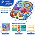 thumbnail image 2 of Juguete Bean Bag Toss Game Toyk Ocean Outdoor para niños de 3 a 6 años, 2 of 7