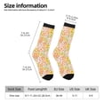 thumbnail image 2 of Yiaed wild meadow flowers Print Great elasticity Crew Socks Sports socks for Men and Women, 2 of 6