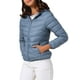 thumbnail image 4 of CHAQUETA DE MUJER INSPIRE CHIC, CORTA, DE PLUMÓN, EMPACABLE, CON CAPUCHA, INVIERNO, ULTRA LIGERA, TALLA 2XL, AZUL, 4 of 5