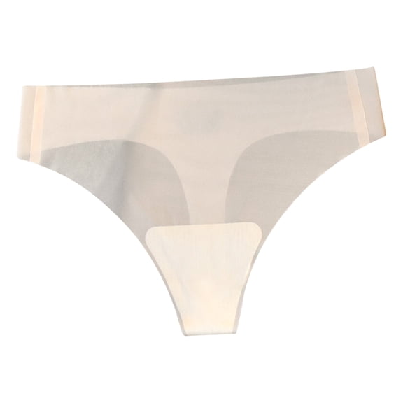 Ashirexll Plus Size Underwear for Women, Ladies Underwear Panties, Seamless Ice Silk Comfortable Body Breathable G-Strings