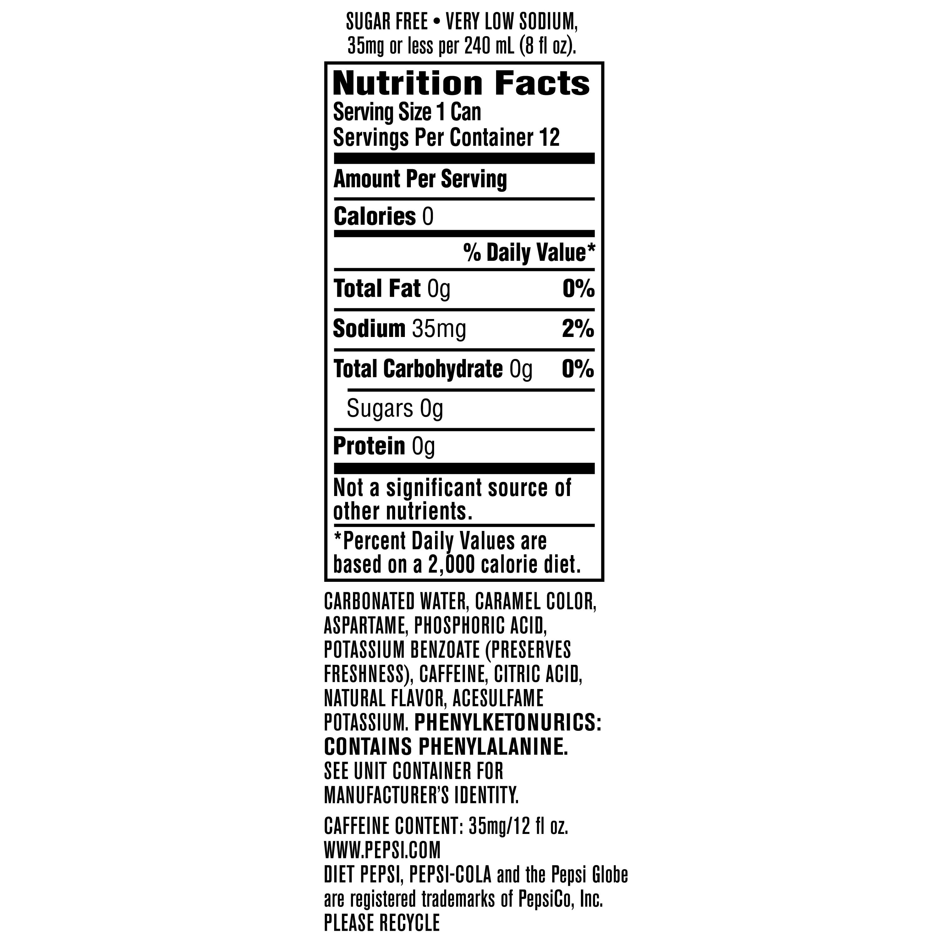 2 Pack) Diet Pepsi Soda, 12 oz Cans, 12 Count - Walmart.com