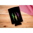thumbnail image 2 of Mardi Gras Accessories Mardi Gras Gold Purple Alligators 2-Pack Ultra Slim Can Thermocoolers, 2 of 8