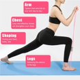 thumbnail image 3 of Sonducket Anillo de yoga ocho Camilla-Ejercicio Hombro y espalda Pilates Anillo Body-Building Pull con dilatador de pecho Accesorios para máquinas de ejercicios, 3 of 6
