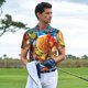 thumbnail image 3 of Fotbe Vibrant Picnic Food Spread Camiseta Polo de Golf para Hombre con Estampado – Camisa Deportiva Transpirable con Cuello Abotonado-Medium, 3 of 6