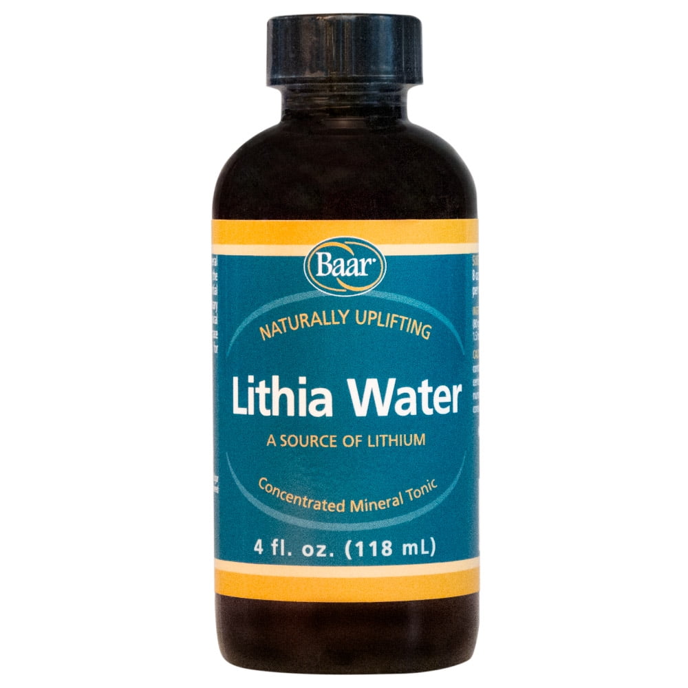 Lithia Water, 4 oz - Concentrated Mineral Tonic