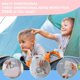 thumbnail image 4 of Mini fan portable USB foldable personal handheld fan, mobile phone holder, 4 speed adjustment, outdoor fan, 4 of 5
