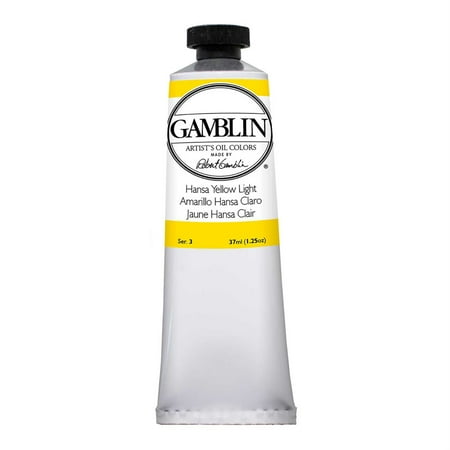 UPC: 0729911113004 | Gamblin Artist Grade Oil Color  37ml  Hansa Yellow Light