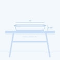 thumbnail image 4 of Bloem 24-in Wide Dura Cotta Resin Window Box Planter - Living Green, 4 of 6