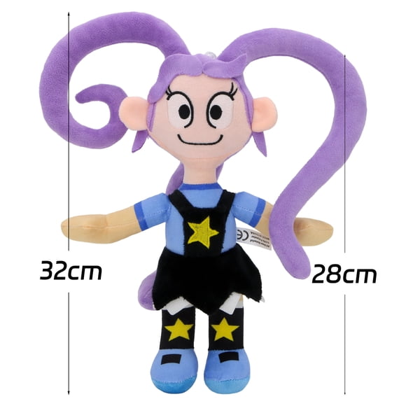 Poppy Playtime Lily Lovebraids Plush Toy, 12.6" (32cm) Soft Stuffed Doll for Kids & Fans