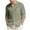 Army Green, variant on Men's Linen Shirt Long Sleeve Button Down Casual Lightweight Shirts Stylish Solid Color Loose Blouses with Pocket (L, Army Green)