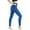 Blue, variant on Lifting Anti Cellulite Leggings for Women High Waisted Yoga Pants Workout Tummy Control Sport Tights