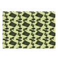 thumbnail image 1 of Hip Hop Cutting Board, Subculture Themed Print with Boombox Sneaker and Hip Hop Font, Decorative Tempered Glass Cutting and Serving Board, Large Size, Pale Yellow Yellow, by Ambesonne, 1 of 1