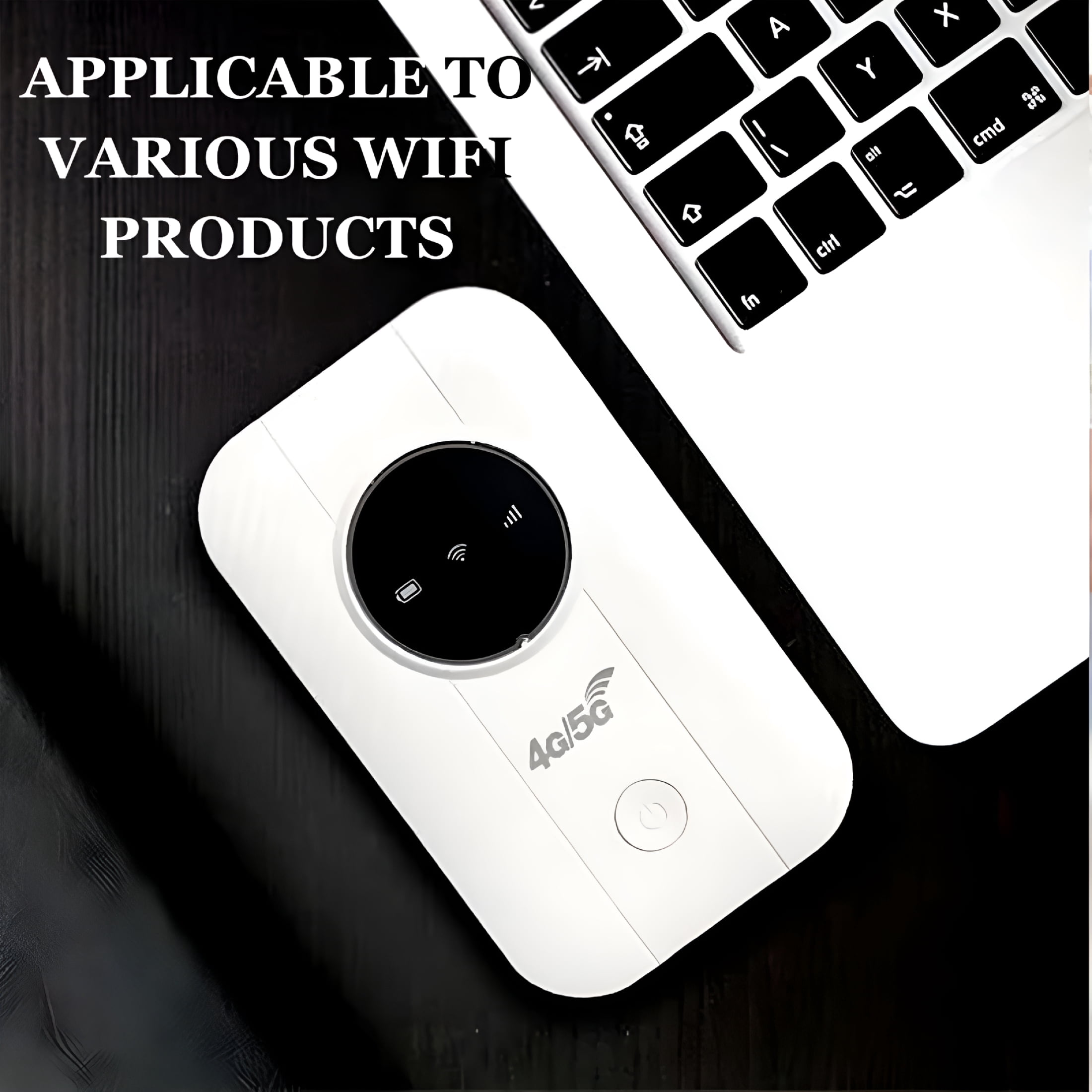 GJX Portable Satellite Internet WiFi Router High Speed Smart Router (1pc)