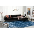 thumbnail image 3 of SAFAVIEH Skyler Elsie Distressed Area Rug, Navy/Ivory, 5'5" x 7'7", 3 of 8