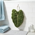thumbnail image 6 of Leaf Shaped Hanging Hand Towel,Super Soft Absorbent Fast-Drying Towel with Loop,Cute Decorative Towel for Bathroom,Kitchen,Living Room, 6 of 6