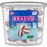 Brach's Holiday Soft Peppermint Candies, 165 ct Tub, 28.4oz