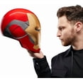 thumbnail image 3 of Marvel Legends Iron Man Mark LXXXV Electronic Helmet – Avengers Endgame Roleplay Mask w/ LED Light FX by Hasbro, 3 of 7
