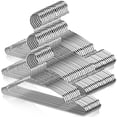 thumbnail image 1 of 50 Ganchos para Ropa de Acero Inoxidable - Perchas S&oacute;lida 42 CM con Ranura en U Metal Espesar Que Resistente Ligero y Duradera para Ropa Pants Ahorro de Espacio Perchas para el Hogar para A, 1 of 7