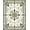 Beige, Pattern 2, variant on ODIKA 4'x6' Machine Washable Non-Slip Area Rug, Elegant Jacquard Medallion with Ornate Floral Accents High Traffic Rug, Gold, 665490