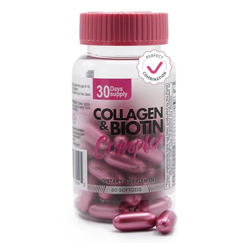 BEN’FIT Collagen & Biotin Complex Hair Skin Nails Support 60 Count