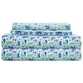 thumbnail image 1 of Elite Home Microfiber Coastal Bed Sheet Set, Queen, Clearwater Aqua, 1 of 5
