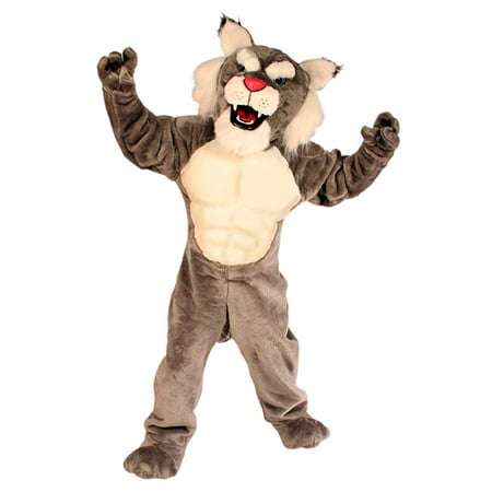 Power Cat Wildcat Mascot Costume