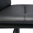 thumbnail image 3 of Swivel Bar Stools Set of 2 Adjustable PU Leather Counter Stools with Back, 3 of 6