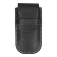 thumbnail image 4 of Leather Watch Pouch Portable Large Space Single Timepiece Strap Watch Storage Bag Black, 4 of 8