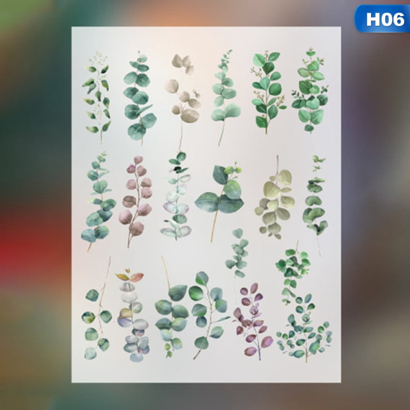 40Pcs/bag Plant Flower Mushroom Ginkgo Diary Stickers Decorative wall Stationery 40Pcs/bag Plant Flower Mushroom Ginkgo Diary Stickers Decorative wall Stationery