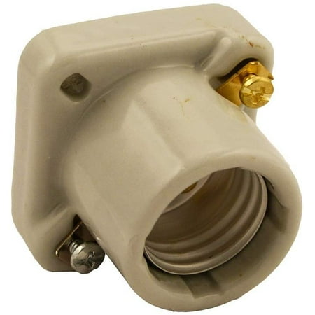 

Leviton 19062 002-000 1-Circuit 1-Piece Keyless Lamp Holder 660 W Incandescent Medium White