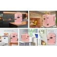 thumbnail image 2 of Koolatron Retro Portable 6-Can Thermoelectric Mini Fridge, 4.2 Quarts, 12V DC/110V AC, for Home, Dorm, Car, Boat, Beverages & More, 2 of 9