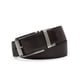 thumbnail image 3 of Cinturón Steve Madden vestido casual de cuero negro/marrón para hombre 40, 3 of 5