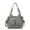 Grey, variant on Purses and Handbags for Women Vegan Leather Hobo Purses multi pocket Satchel Handbags