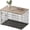 Grey, variant on Dog Crate Topper Wood Countertop for 48 42 36 30 24 inch Dog Cage, Dog Crate Cover,Dog Kennel Topper(Crate Not Include)