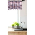 thumbnail image 3 of Ambesonne Owl Print Window Valance, Colorful Birds, 42" x 18", Multicolor, 3 of 3