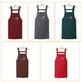 thumbnail image 6 of Sleeveless Suspender Apron 5 colors Oil-proof Work Wear-resistant ECO, 6 of 9