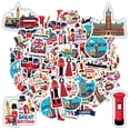 thumbnail image 6 of 35pcs-100pcs British Sticker Pack Stationery Stickers Travel Stickers Kids Stickers for Suitcase Laptop Guitar, 6 of 9