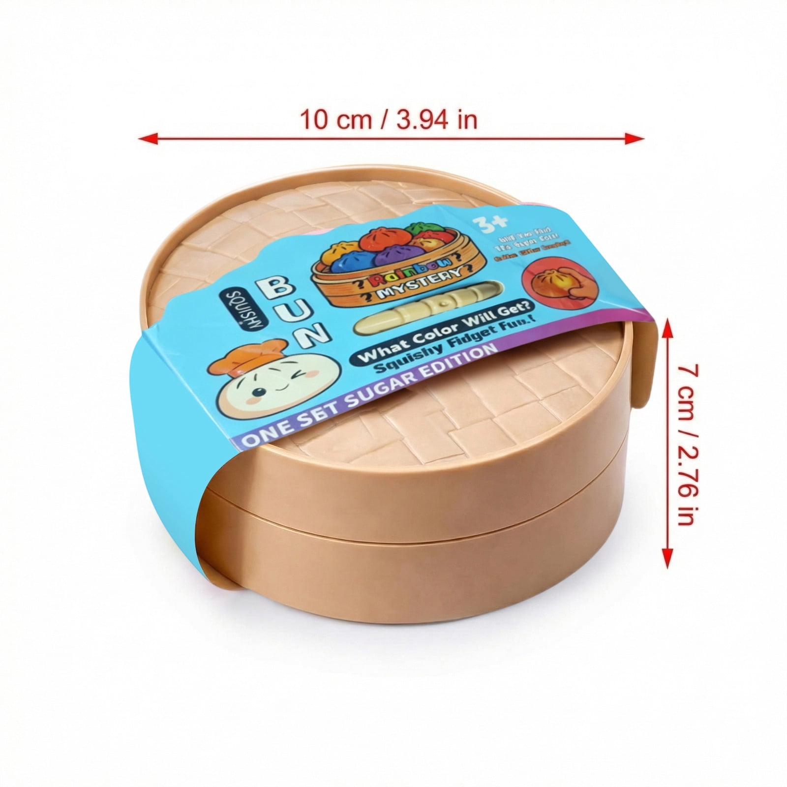 Dumpling Squishy Mystery Box ,Sensory Fidget for Anxiety Relief, Aid with Premium Slow Rise TPR Material