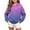 Navy, variant on CYRBOKO Pullover Hoodies for Girls Size 10-12, Warm Casual Gradient Long Sleeve Fall Winter Top Navy