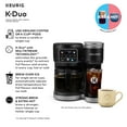 thumbnail image 2 of Cafetera Keurig K-Duo, monodosis y jarra K-Cup, color negro, 2 of 7
