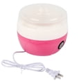 thumbnail image 3 of Máquina eléctrica automática para hacer yogur (1 l), herramienta de bricolaje, recipiente de plástico (rosa), 3 of 14