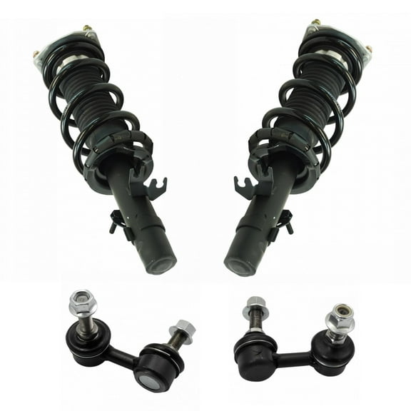Front Strut & Spring Assembly with Sway Bar End Links Kit for Infinity New PSA52858