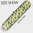 thumbnail image 3 of Dailycode Double Sided Oven Mitt with Loop Heat Resistant Kitchen Long Potholders 7" x 35" Avocado Fruit and Leaf, 3 of 6