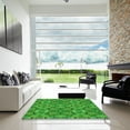 thumbnail image 6 of Ahgly Company Indoor Rectangle Patterned Green Area Rugs, 3' x 5', 6 of 6