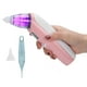 thumbnail image 5 of Limpiador de nariz eléctrico para bebé, pantalla LED musical, aspirador nasal infantil, herramienta de limpieza de nariz, color rosa, 5 of 14