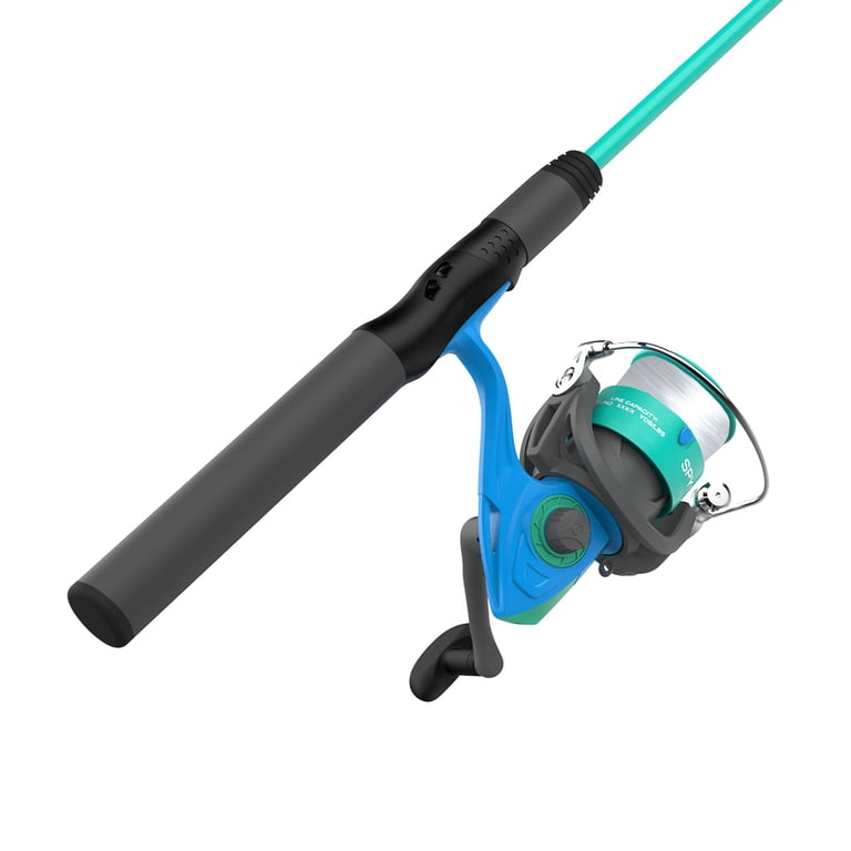 Zebco Spyn 40 Salt Fisher 6 ft 6 in Medium-Heavy Spinning Combo with Strike King Tackle Kit